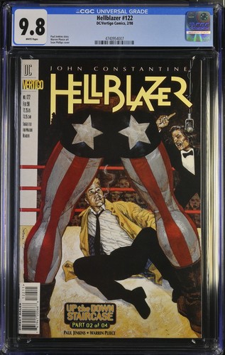 Hellblazer 122 cgc 8 - hellblazer, #122
