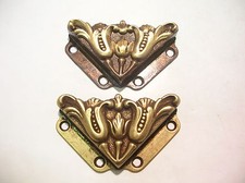 A-DA5-034   ferma specchio  RESTAURO MOBILE stile ottone vintage