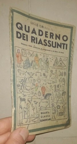 Quaderno dei riassunti - dei,
