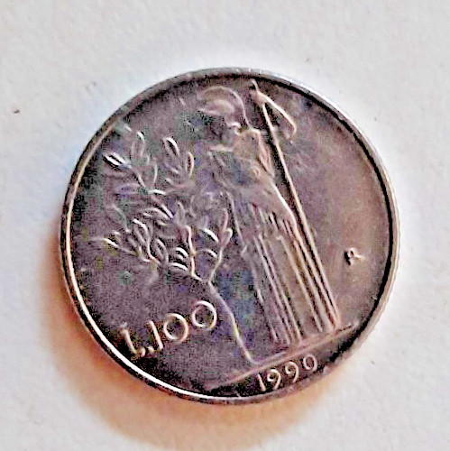 B126 moneta 100 lire italia - da,