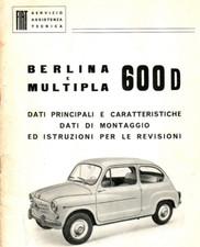 FIAT 600 D berlina, multipla
