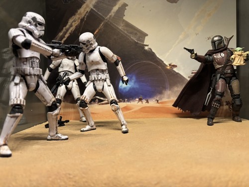 Diorama star wars - diorama,