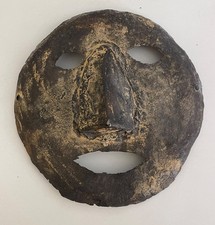 Tibet Maschera Ornamentale Rituale Animista Chamaniste Molto Antico XVIII O XIX