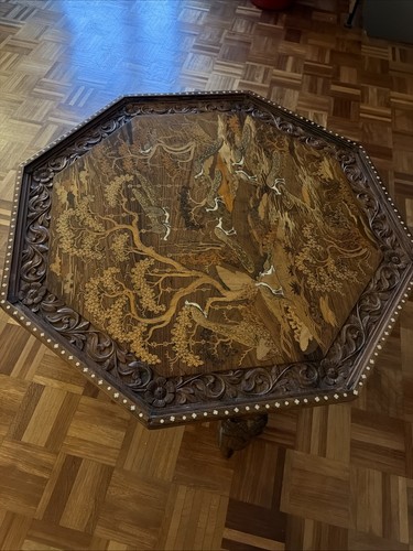 Tavolino indiano vintage - , Ø