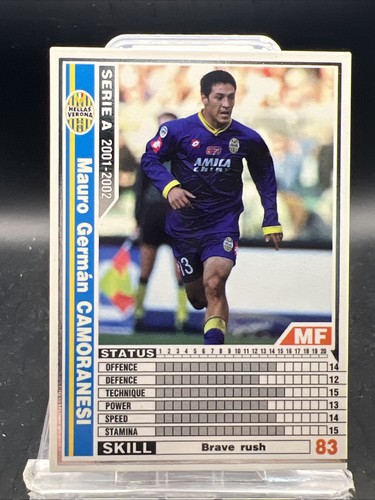 Mauro camoranesi panini - camoranesi, wccf