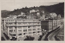 CARTOLINA  GENOVA CERTOSA LIGURIA SCUOLE CAFFARO STORIA MEMORIA VIAGGIATA 1941
