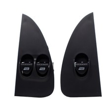 Pulsantiera lato guida+tasto passeggero alzacristalli per Fiat Strada 99-06 JP3M