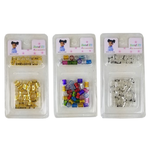 Pezzi capelli rasta perlina - 84,