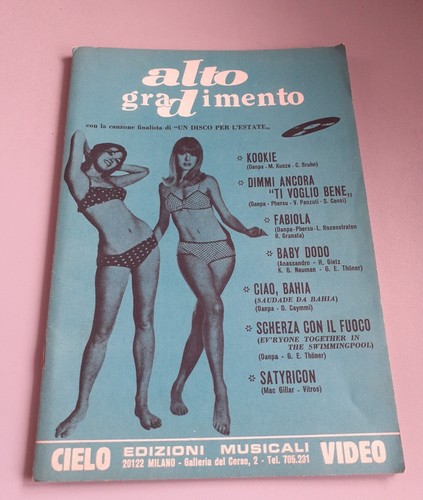 Spartiti alto gradimento con - -,