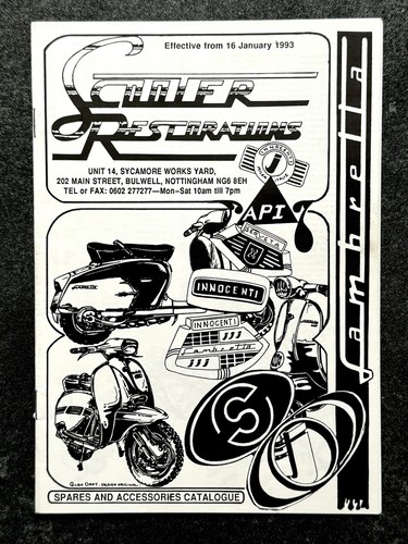 Restauri scooter epoca - scooter, 1993