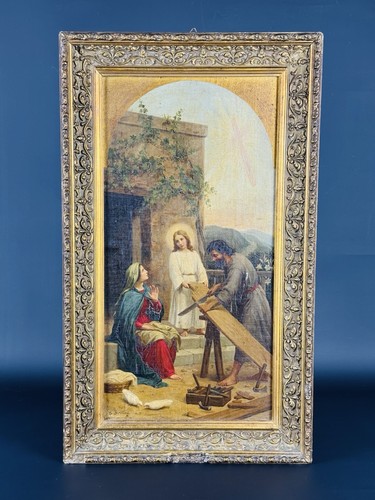 Antico quadro figura - quadro, “figura