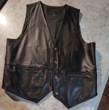 Gilet porta pistola uomo pelle