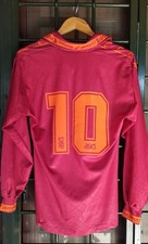 Maglia AS Roma 1994 1995 Giannini shirt Originale asics vintage Totti 