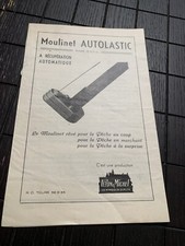 MOULINET AUTOLASTIC PEZON & MICHEL ISTRUZIONI D’USO RECUPERO AUTOMATICO PESCA