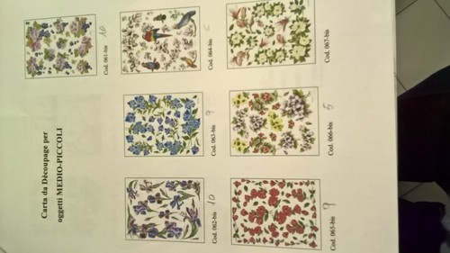 Carta decoupage serie - decoupage, 7