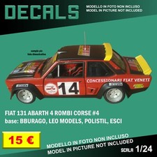 DECALS repro Fiat 131 Abarth 4