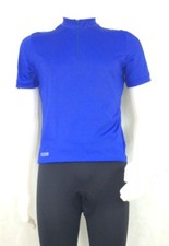 T-SHIRT CICLISMO arena  tactel stock uomo donna manica corta blu royal