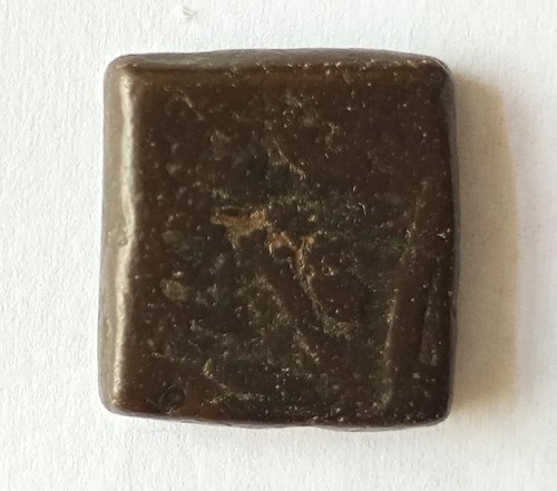 Moneta antica india quadrata - moneta,
