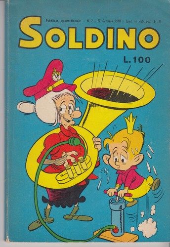 Fumetto soldino lire - $fm/,