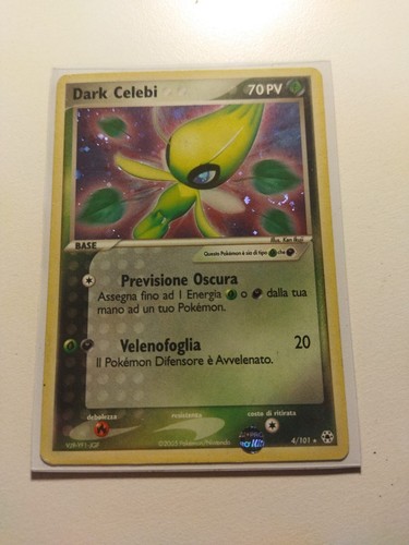 Dark celebi 101 holo - dark,
