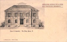 ac3875 - CARTOLINA  D'EPOCA - Milano Città - Casa di deposito