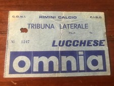Rimini - Lucchese anni 70