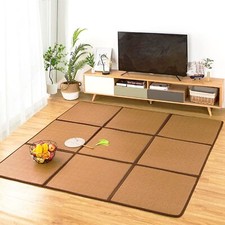 Nisorpa 71'' x 71'' Tappeto Giapponese Tatami Tappeto 0,47'' Spessore Pavimento Giapponese M...
