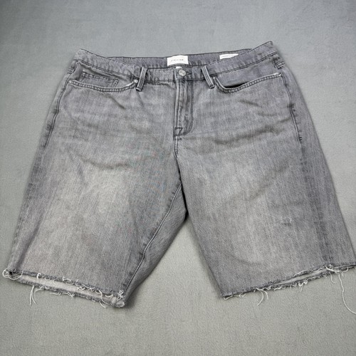 Bermuda frame denim shorts - frame,