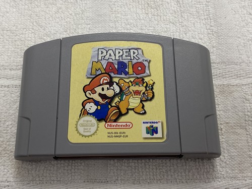 Paper mario nintendo gioco - paper, 64