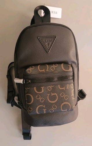 Guess espresso crossbody bag - guess,,