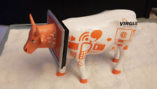 Mucca Cow Parade personalizzata per Virgilio - 30x20