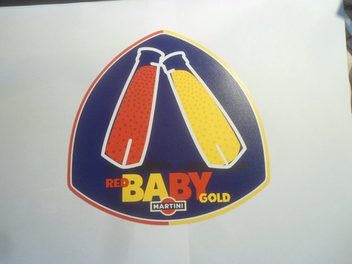Martini baby red gold - red,