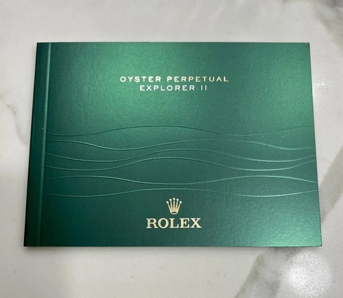 Rolex booklet libretto - ,