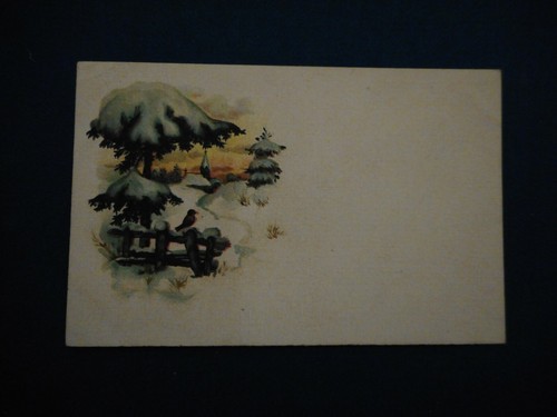Cartolina vintage augurale - cartolina,