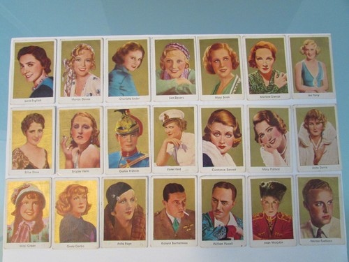 Figurina vintage attori cinema - vintage,