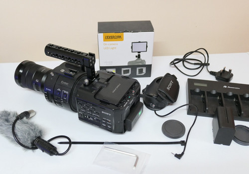 Sony nex fs700r raw pro - 4k,