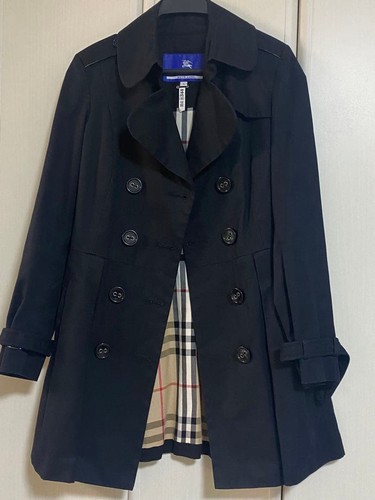 Trench coat nova check nero