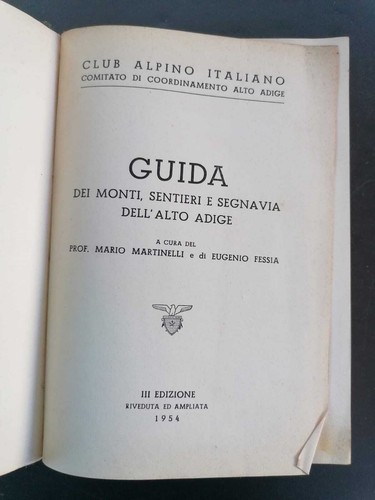 Guida dei monti sentieri e - dei, monti,