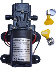 DC12V 4-6L / Min 131 PSI Pompa a Membrana Ad Alta Pressione Pompa Acqua Autoades