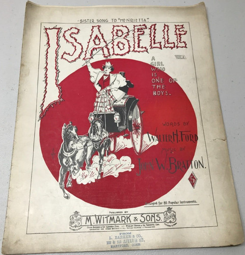 Isabelle carrozza trainata - isabelle,