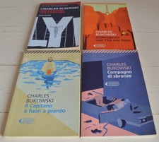 CHARLES BUKOWSKI LOTTO 4 LIBRI UNIVERSALE ECONOMICA FELTRINELLI