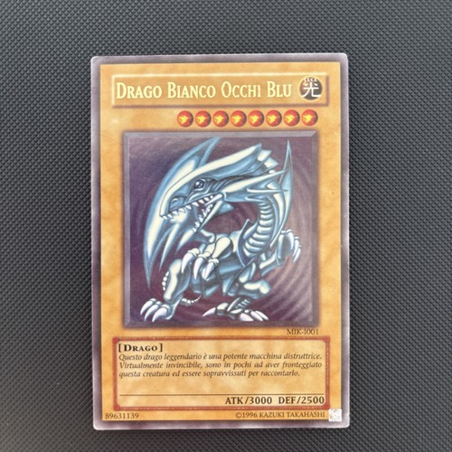 Blue eyes white dragon - blue,