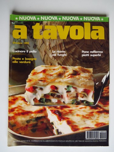 Tavola rivista mensile - a,