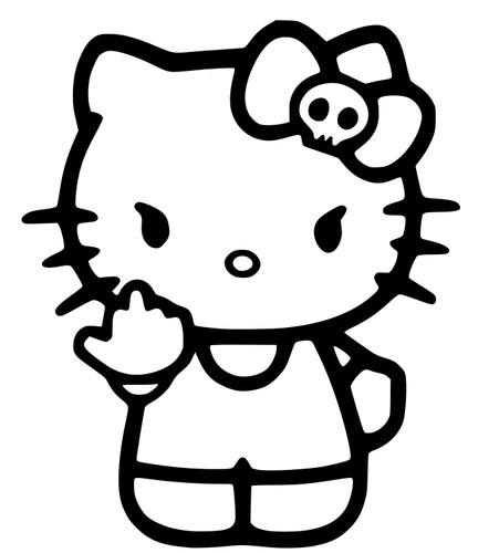 Hello kitty your s - kitty, up