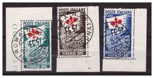 Italia 1951 ginnici - ,