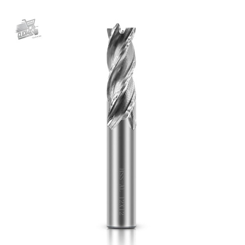 Fresa 12mm tagli - tagli, hss