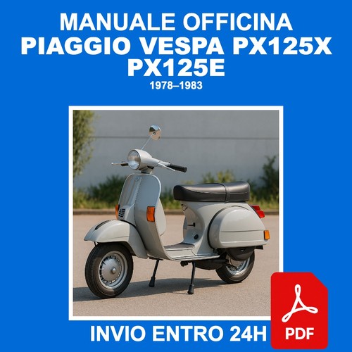 Manuale officina piaggio vespa - manuale,