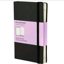 TACCUINO MULTITASCHE - 9 X 14 CM - 6 TASCHE - NERO - MOLESKINE