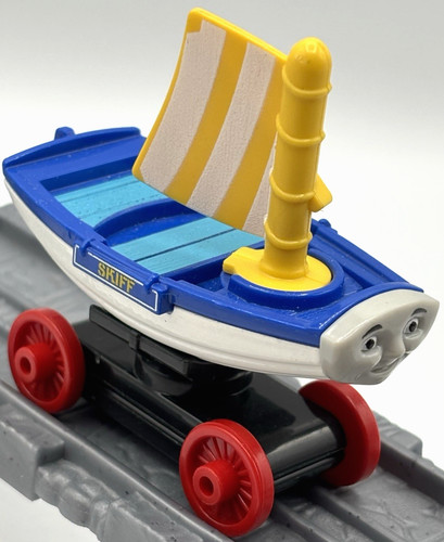Skiff the white railboat - the,