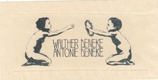 Exlibris Bookplate Radierung